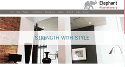 Desktop Screenshot of elephantplasterboard.co.nz